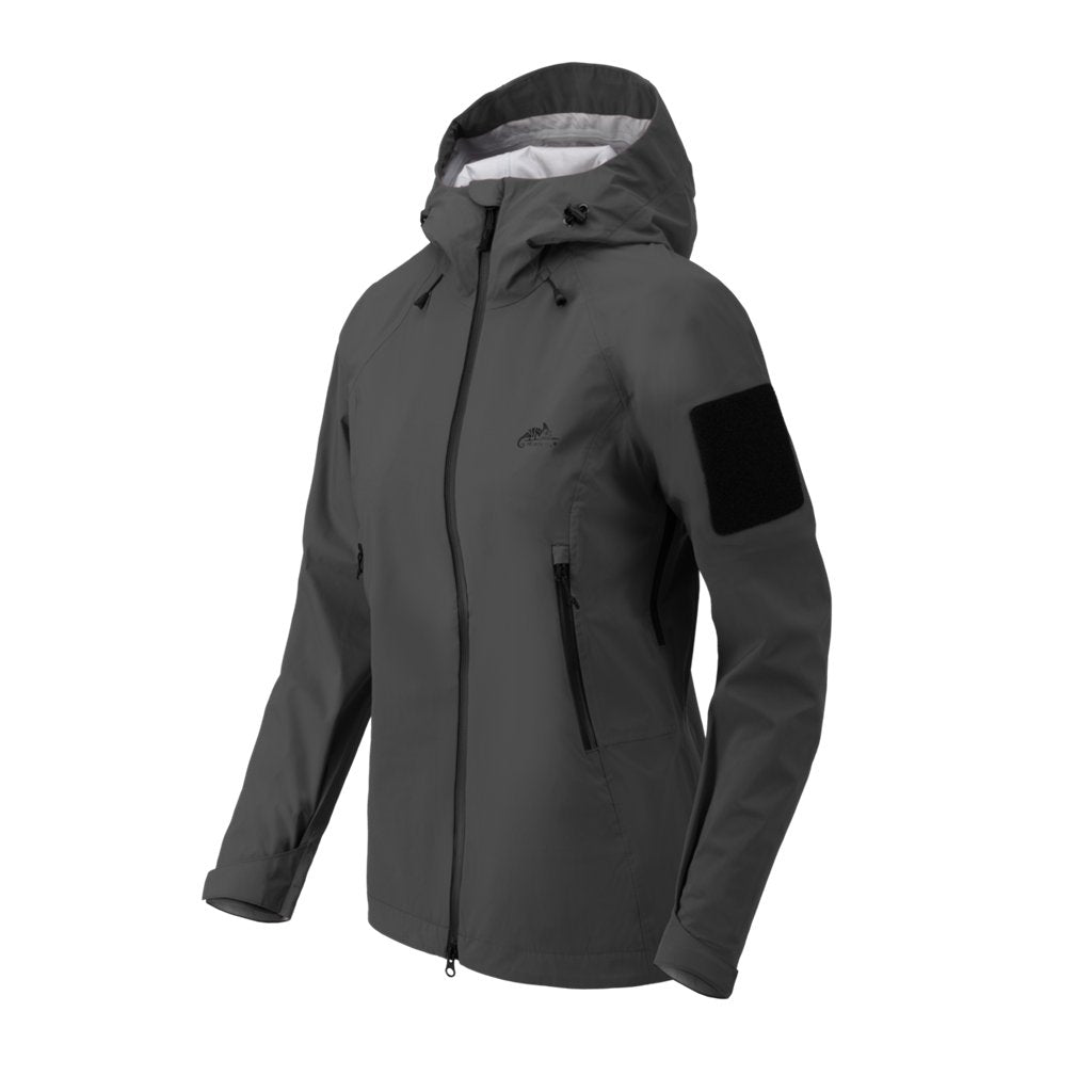 SQUALL Women's Hardshell Jacket - TorrentStretch - Shadow Grey — Helikon-Tex