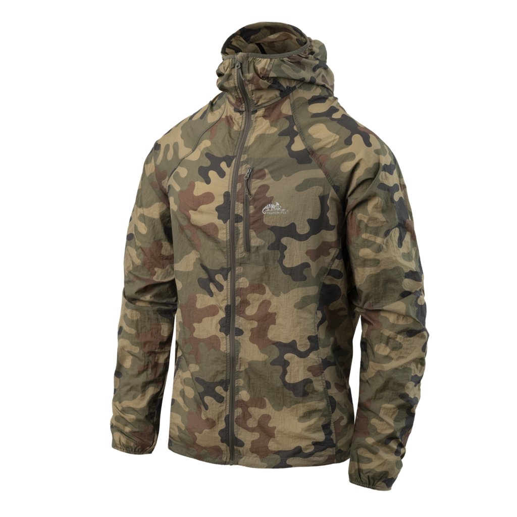 TRAMONTANE Wind Jacket - WindPack® Nylon - PL Woodland — Helikon-Tex