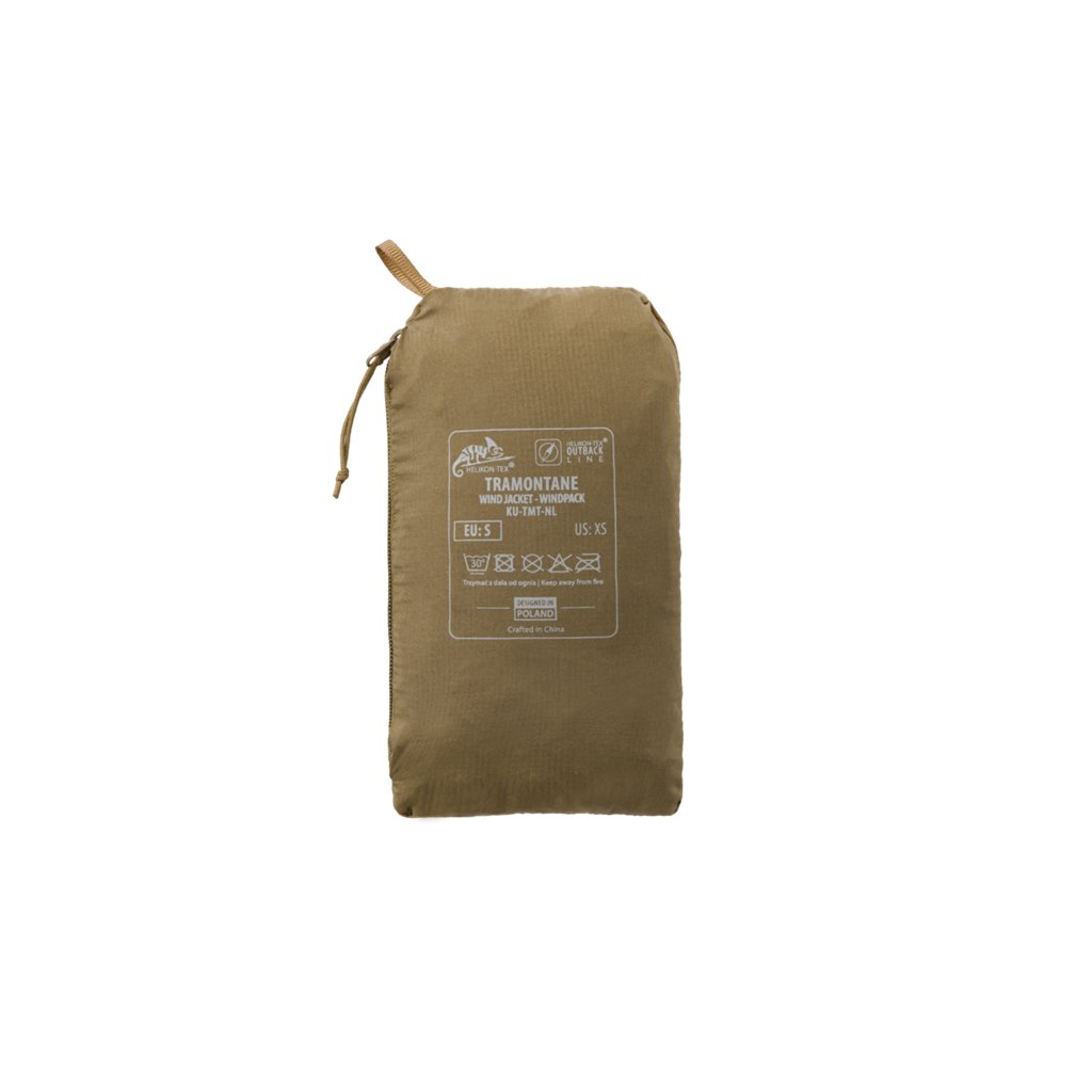 TRAMONTANE Wind Jacket - WindPack® Nylon - Taiga Green — Helikon-Tex