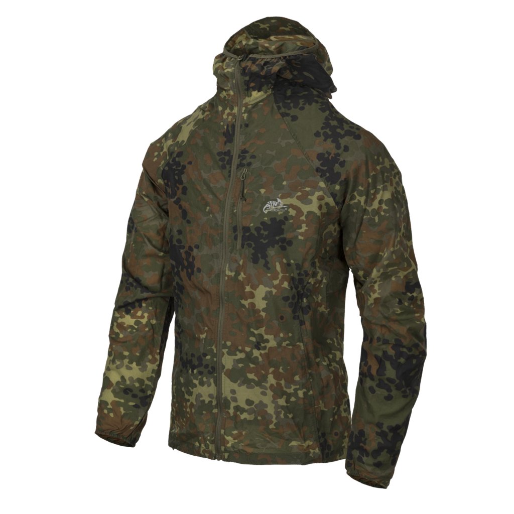 TRAMONTANE Wind Jacket - WindPack® Nylon - Flecktarn — Helikon-Tex