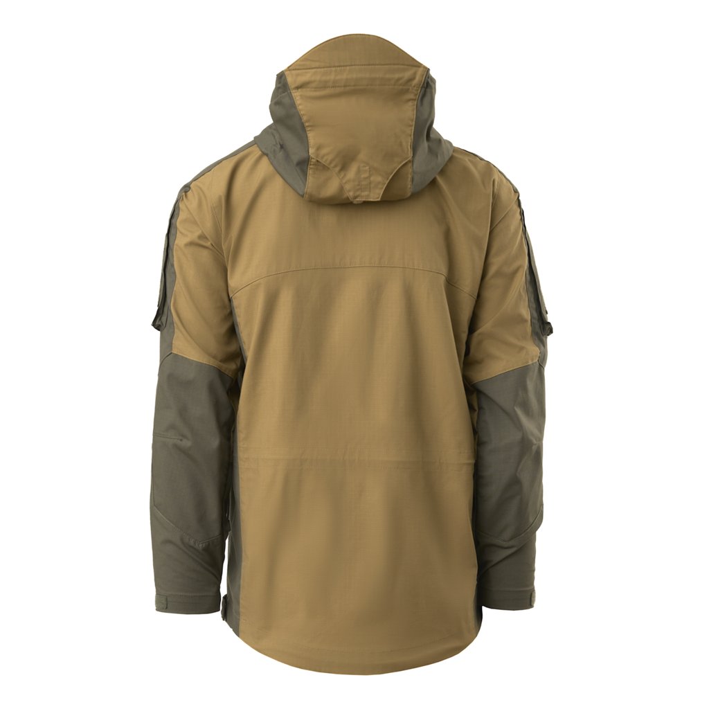 Tracer Anorak Jacket - Polycotton Stretch Ripstop - Black — Helikon-Tex
