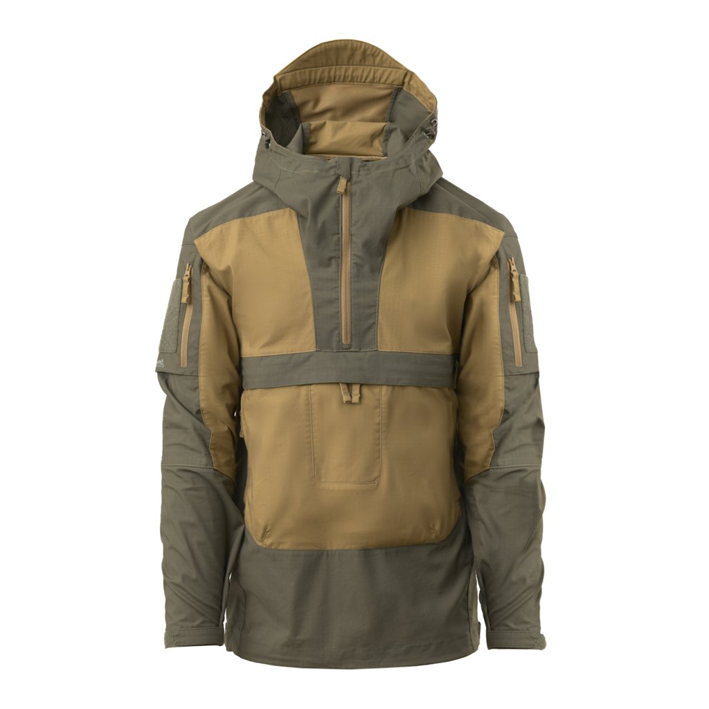 Tracer Anorak Jacket - Polycotton Stretch Ripstop - PL Woodland — Helikon-Tex
