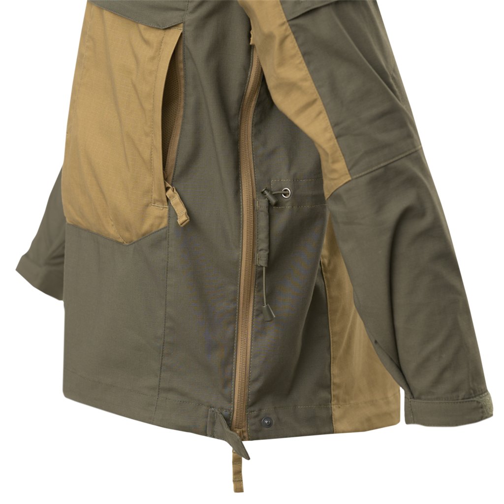 Tracer Anorak Jacket - Polycotton Stretch Ripstop - PL Woodland — Helikon-Tex