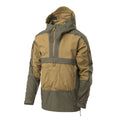 Tracer Anorak Jacket - Polycotton Stretch Ripstop - Coyote / Taiga Green — Helikon-Tex