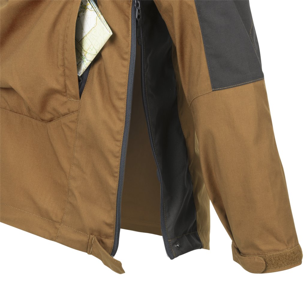 WOODSMAN Anorak Jacket® - Coyote / Ash Grey A — Helikon-Tex