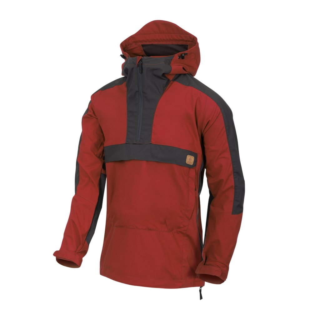 WOODSMAN Anorak Jacket® - Crimson Sky / Ash Grey A — Helikon-Tex