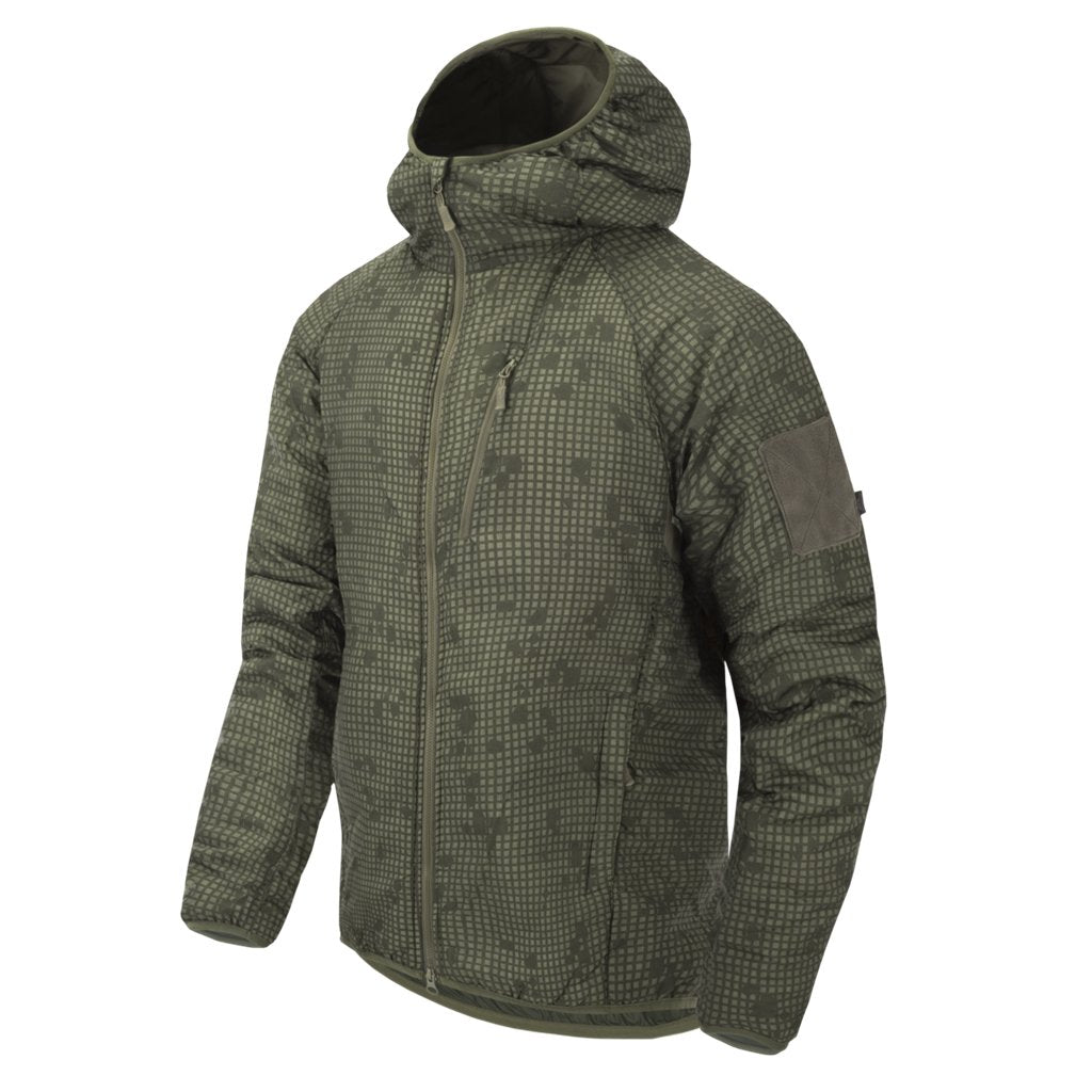 WOLFHOUND Hoodie Jacket - Climashield® Apex 67g - Desert Night Camo — Helikon-Tex