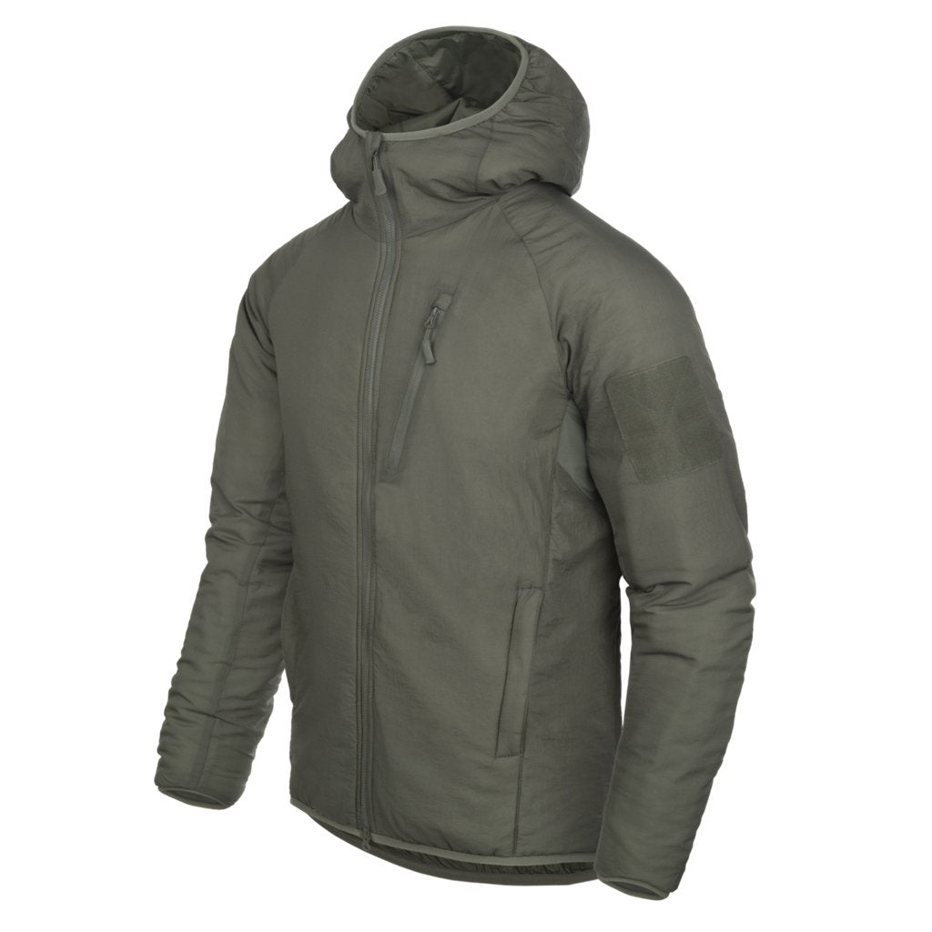 WOLFHOUND Hoodie Jacket - Climashield® Apex 67g - Alpha Green — Helikon-Tex