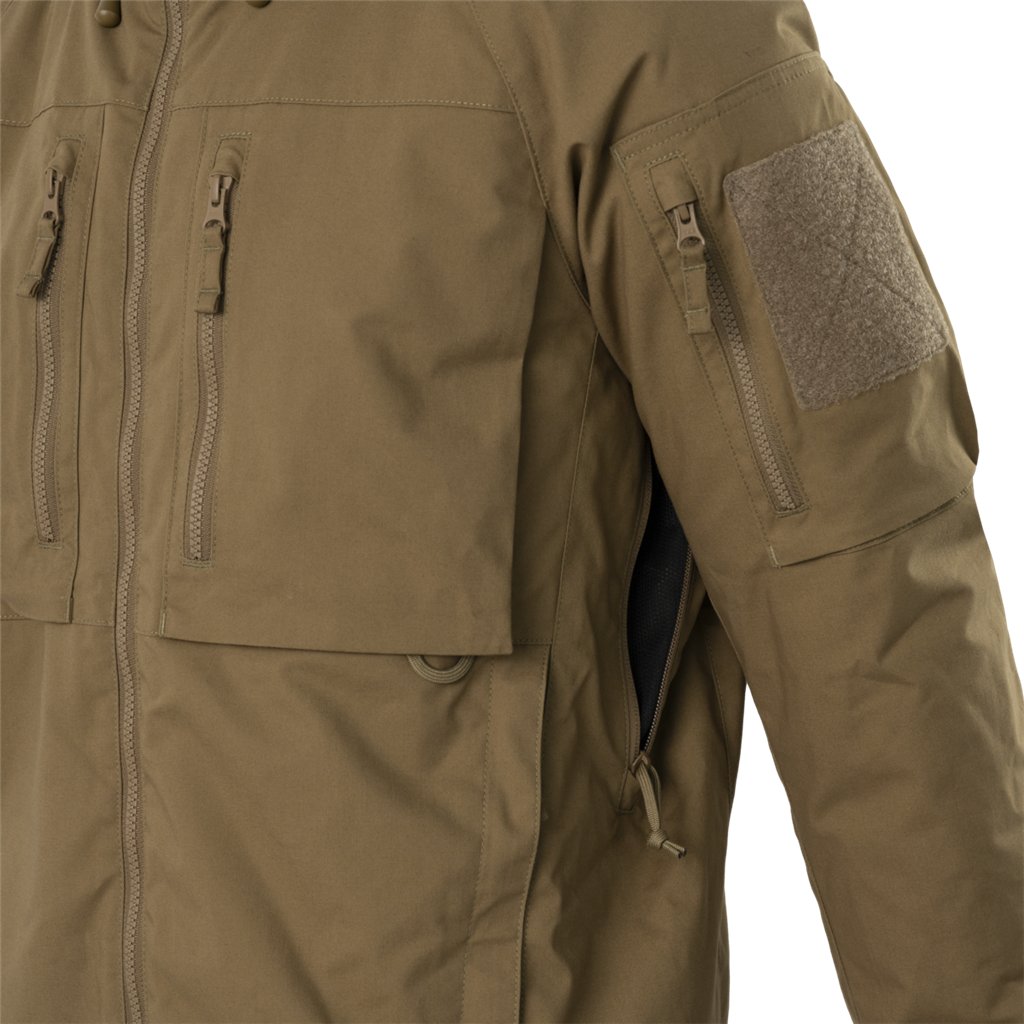 Winter Yukon Jacket - Duracanvas - Ash Grey / Black A — Helikon-Tex