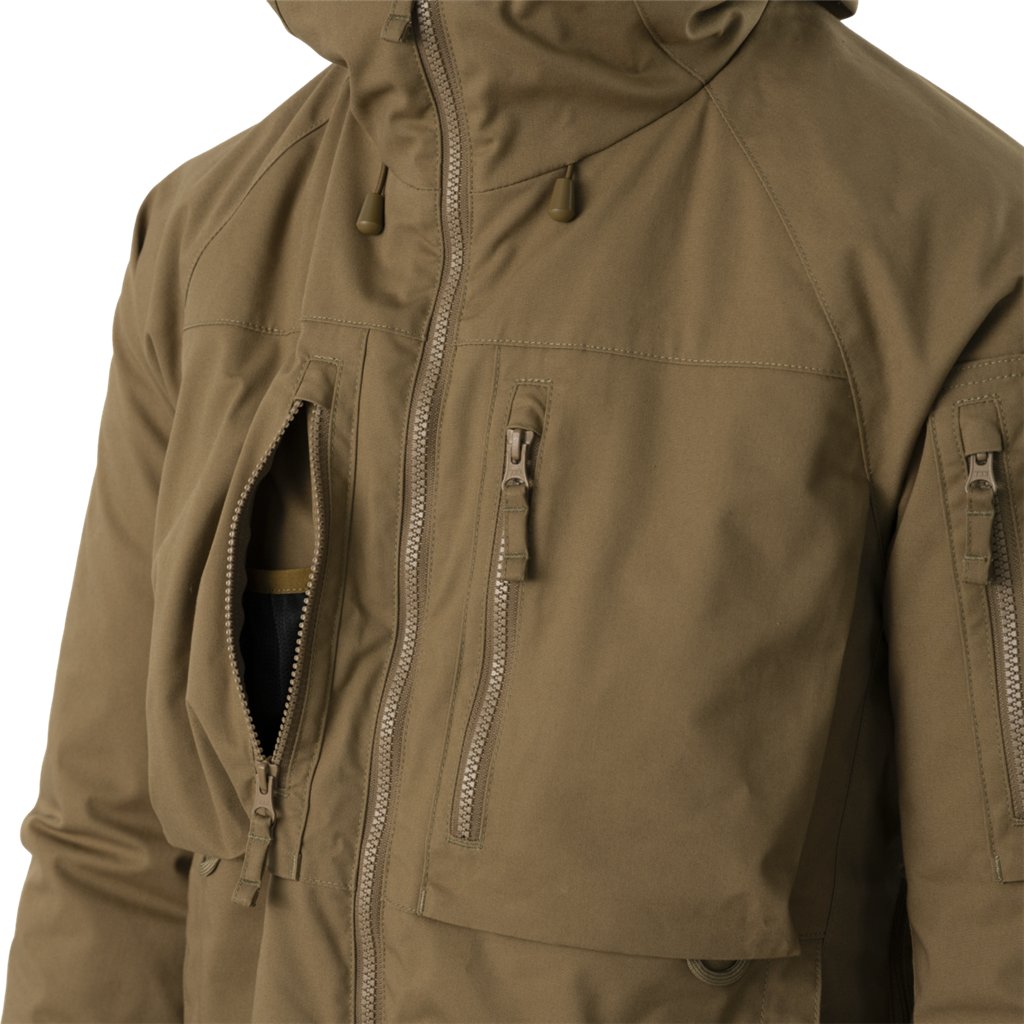 Winter Yukon Jacket - Duracanvas - Ash Grey / Black A — Helikon-Tex