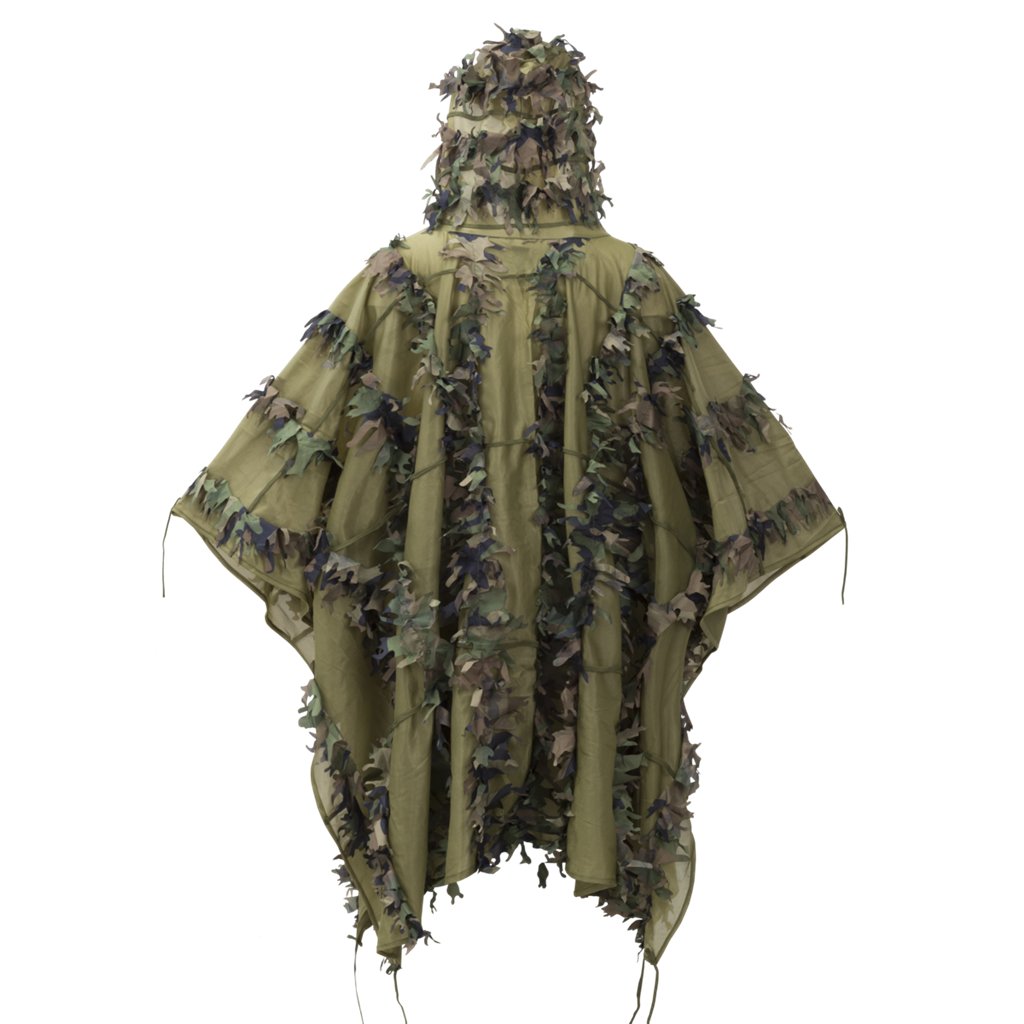 LEAF GHILLIE PONCHO® - US Woodland — Helikon-Tex