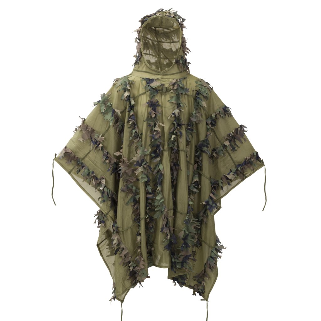 LEAF GHILLIE PONCHO® - US Woodland — Helikon-Tex