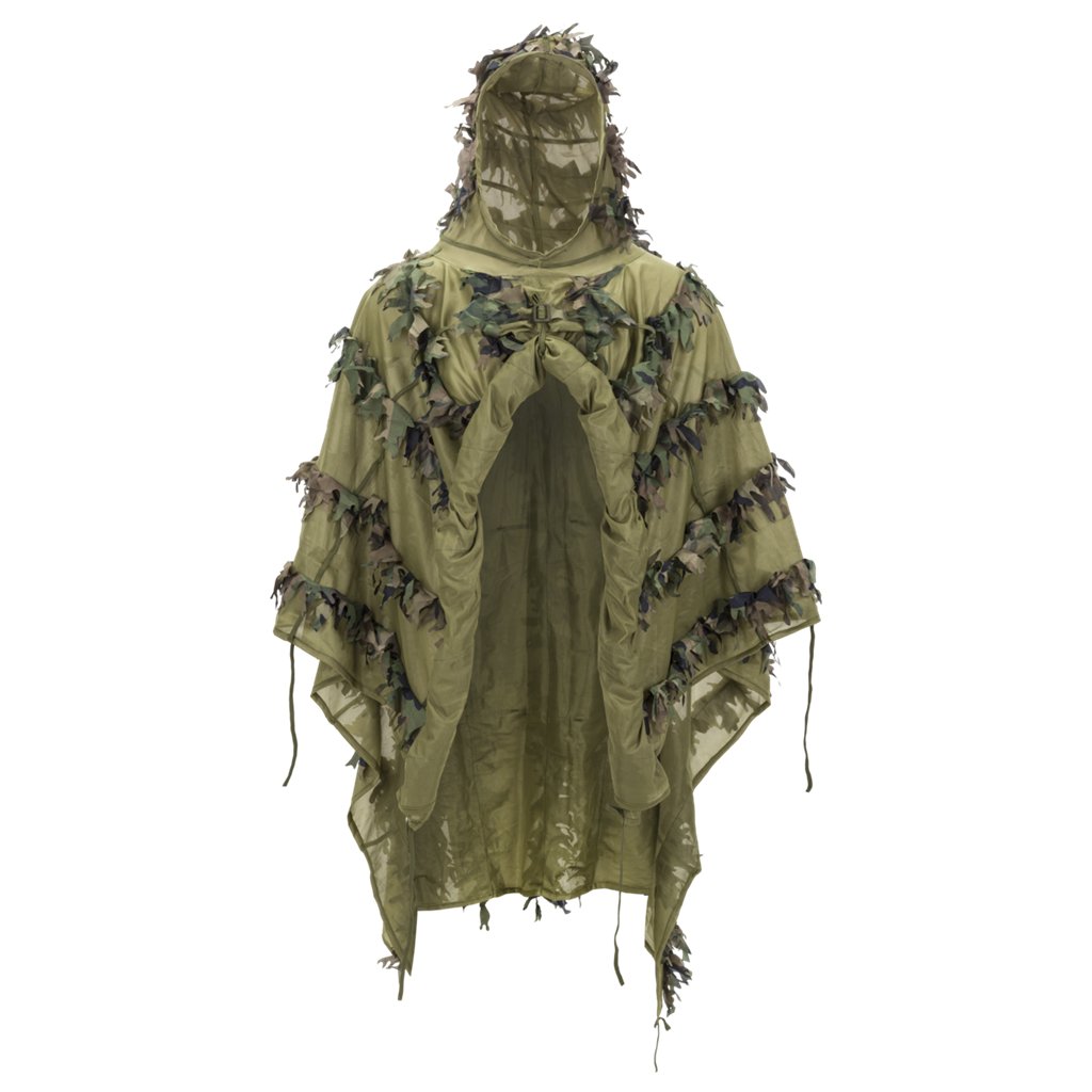 LEAF GHILLIE PONCHO® - US Woodland — Helikon-Tex