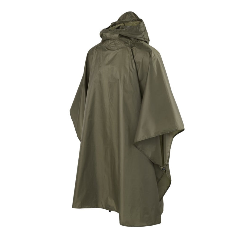 Lightweight Poncho - Olive Green
