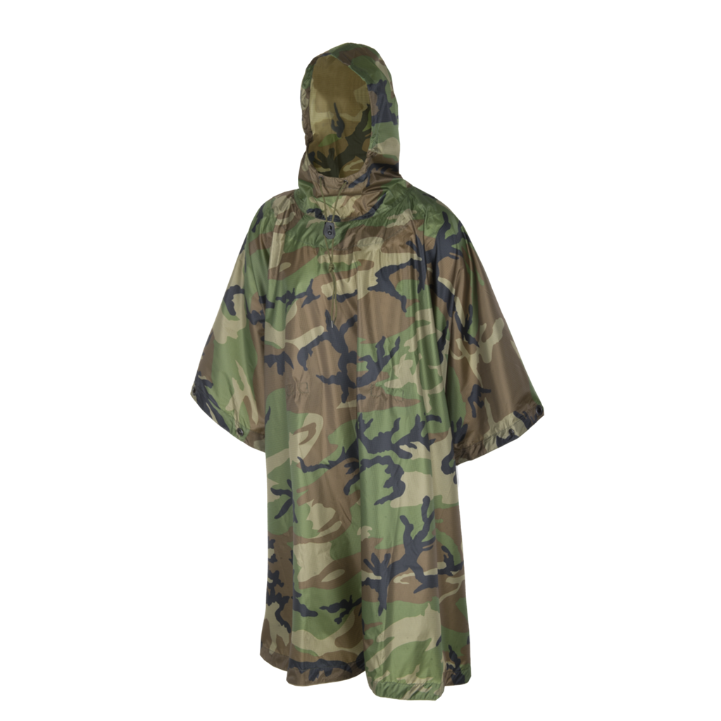 Poncho U.S. Model - US Woodland — Helikon-Tex