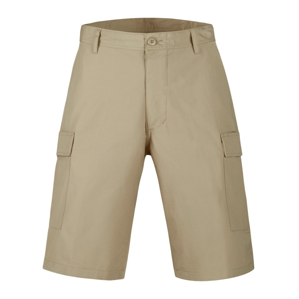 BDU Shorts - Cotton Ripstop - US Desert — Helikon-Tex