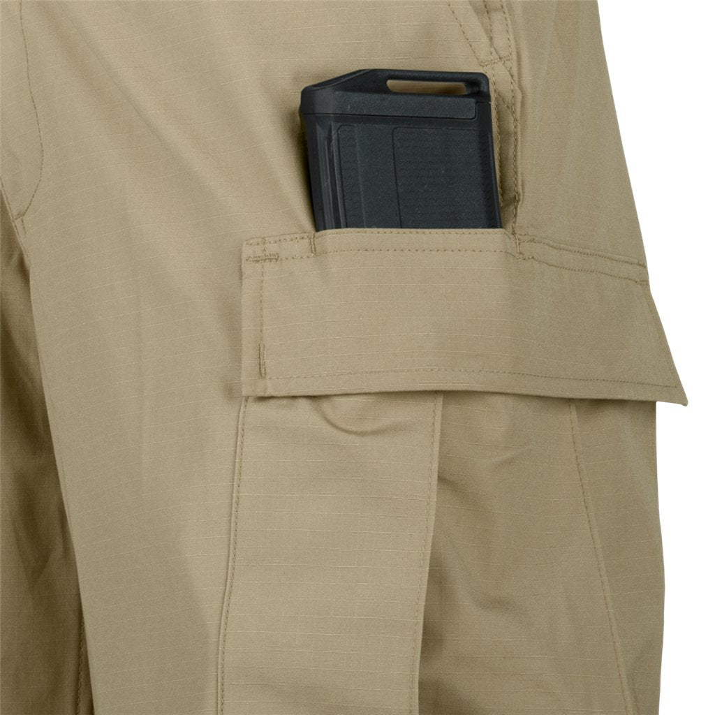 BDU Shorts - Cotton Ripstop - Khaki — Helikon-Tex