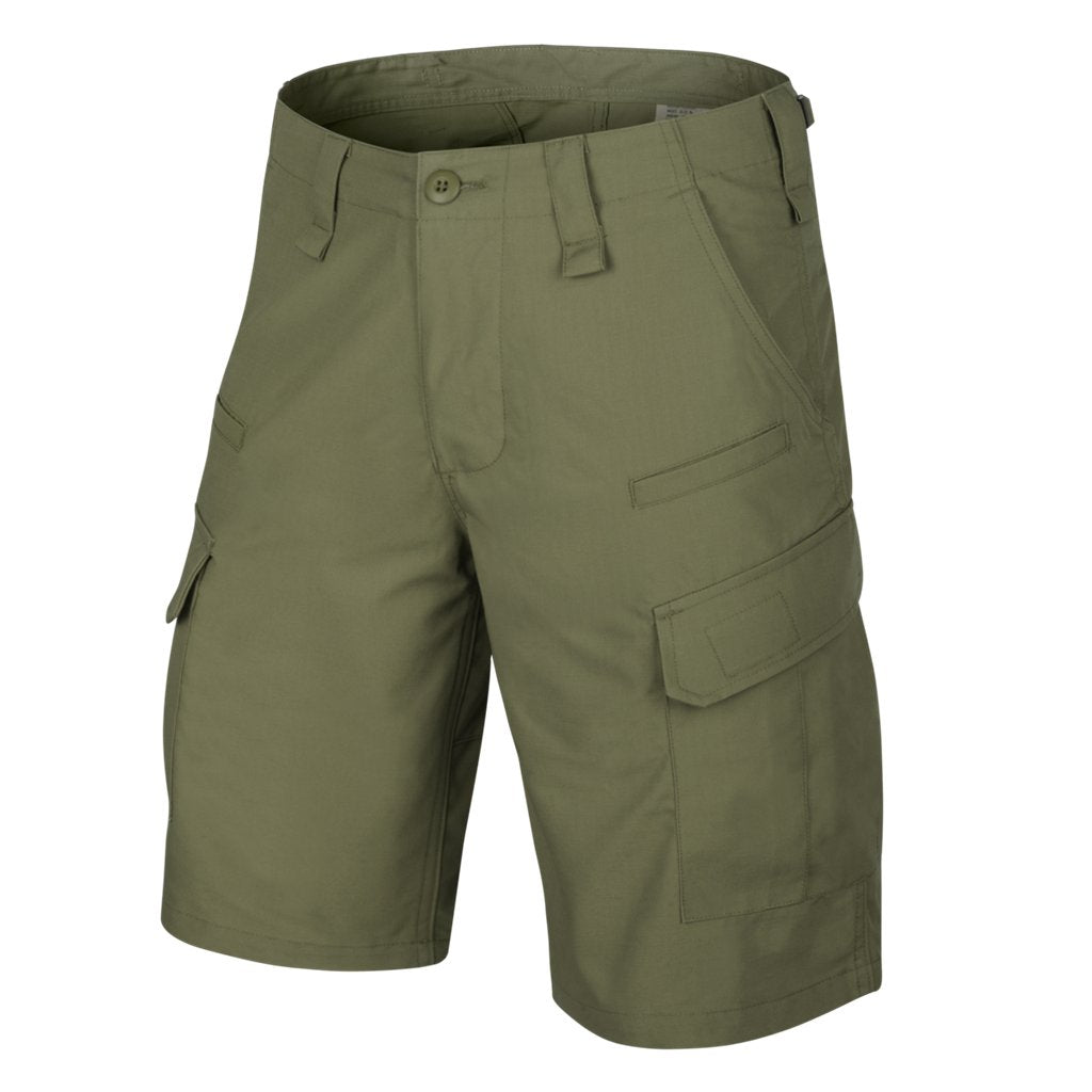 CPU® Shorts - PolyCotton Ripstop - Olive Green — Helikon-Tex