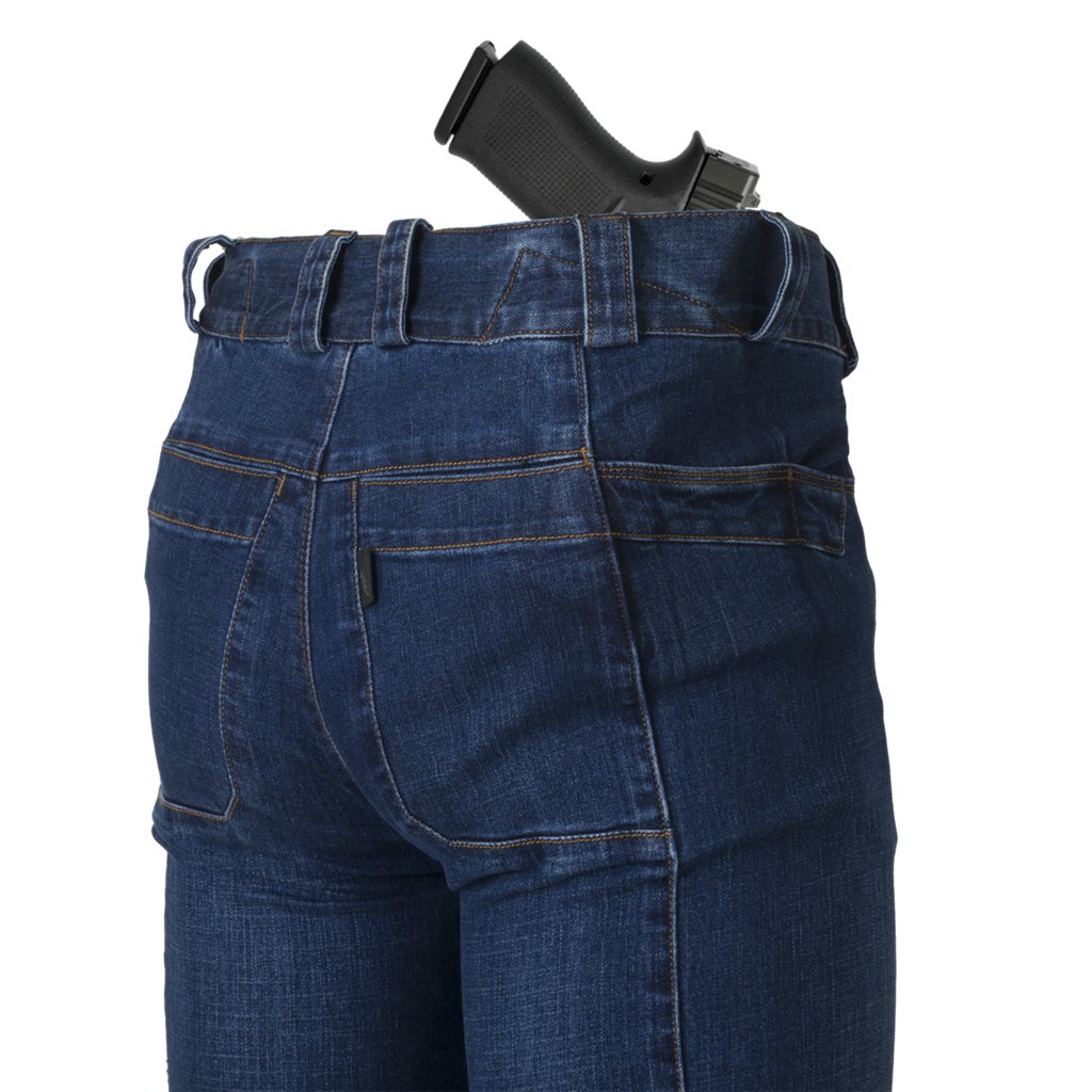 COVERT TACTICAL PANTS® - Denim Mid - Vintage Worn Blue — Helikon-Tex