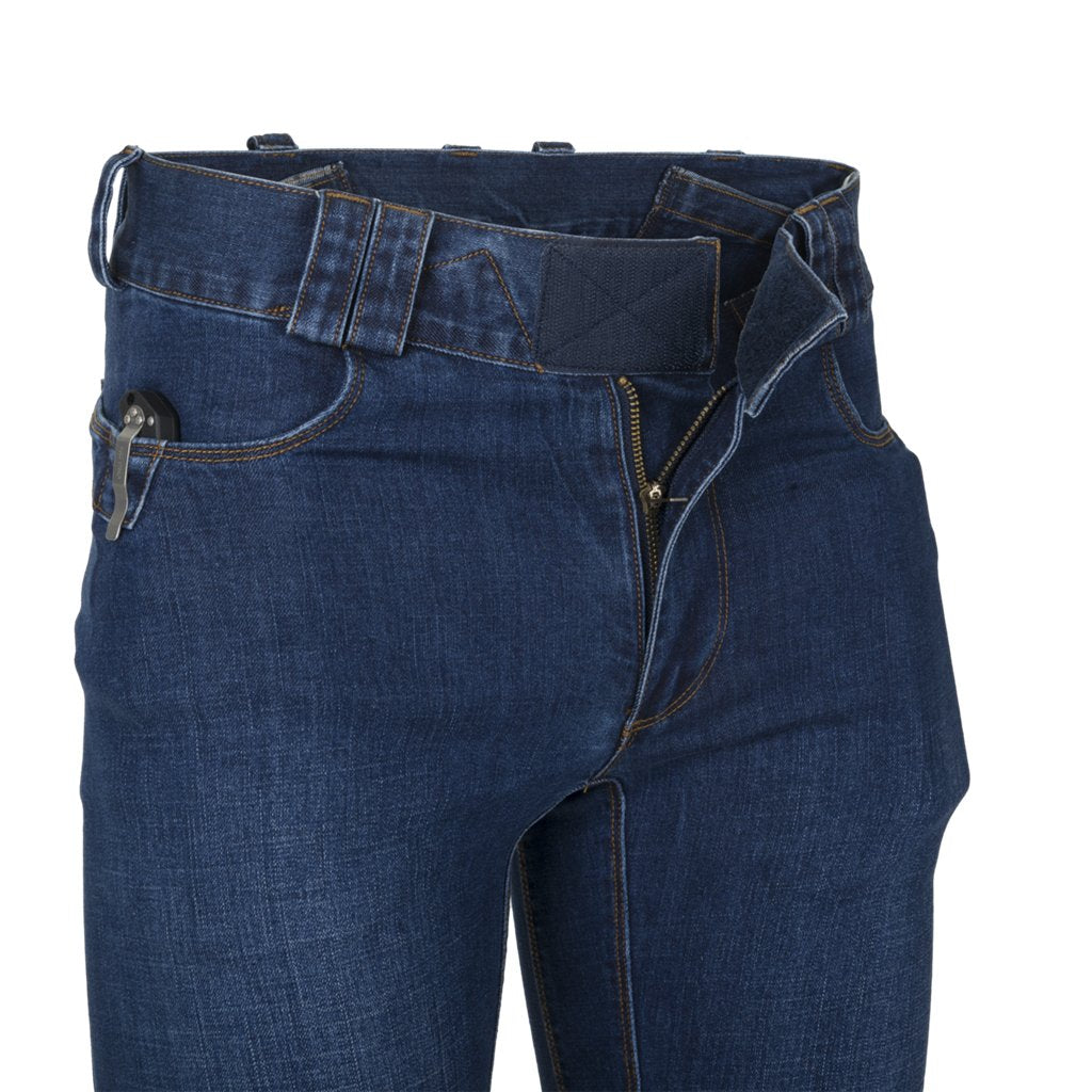 COVERT TACTICAL PANTS® - Denim Mid - Vintage Worn Blue — Helikon-Tex