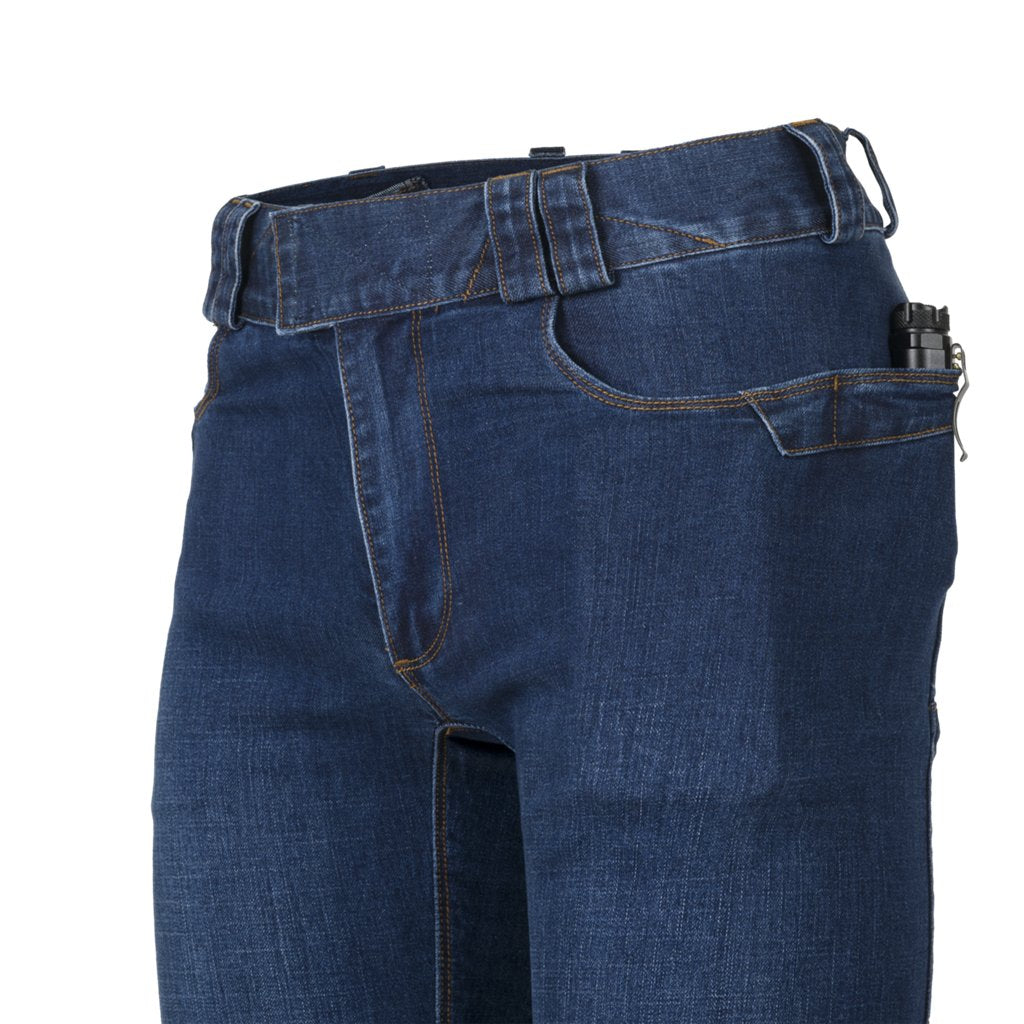 COVERT TACTICAL PANTS® - Denim Mid - Vintage Worn Blue — Helikon-Tex