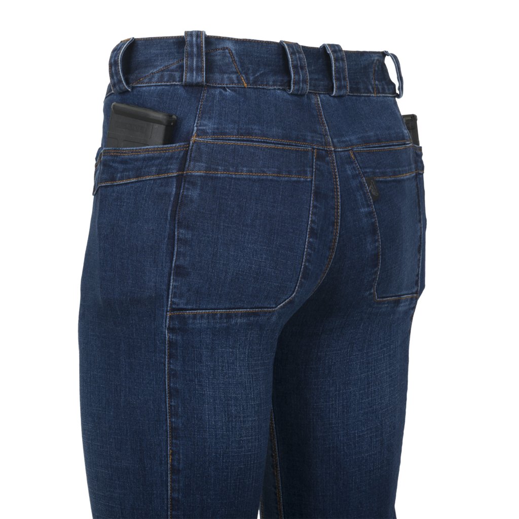 COVERT TACTICAL PANTS® - Denim Mid - Vintage Worn Blue — Helikon-Tex