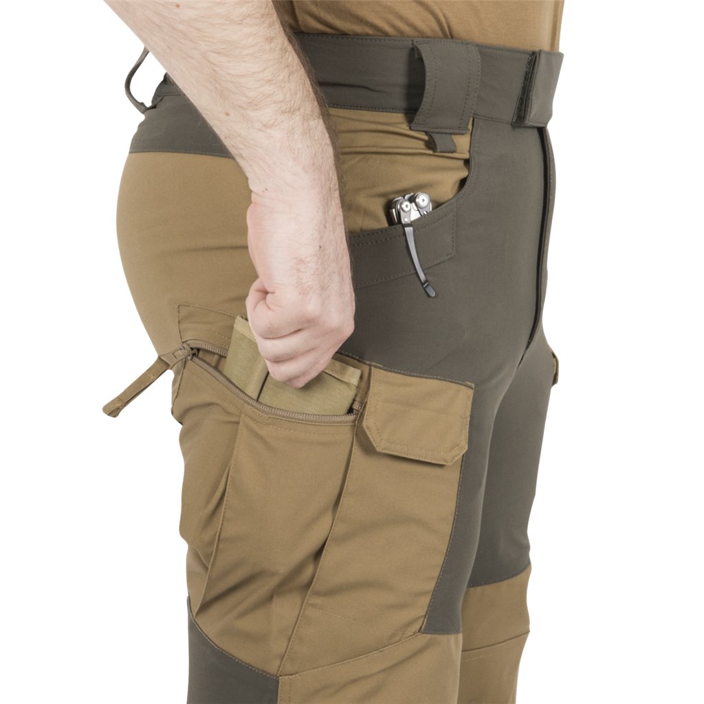 HYBRID OUTBACK PANTS® - DuraCanvas® - Black — Helikon-Tex
