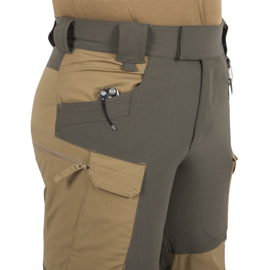 HYBRID OUTBACK PANTS® - DuraCanvas® - Coyote — Helikon-Tex