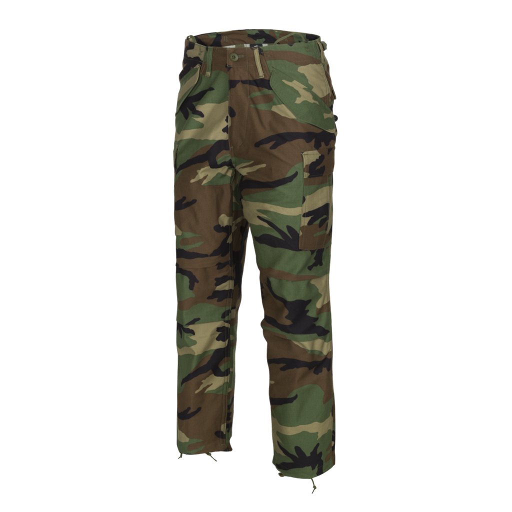 M65 Trousers - Nyco Sateen - US Woodland — Helikon-Tex