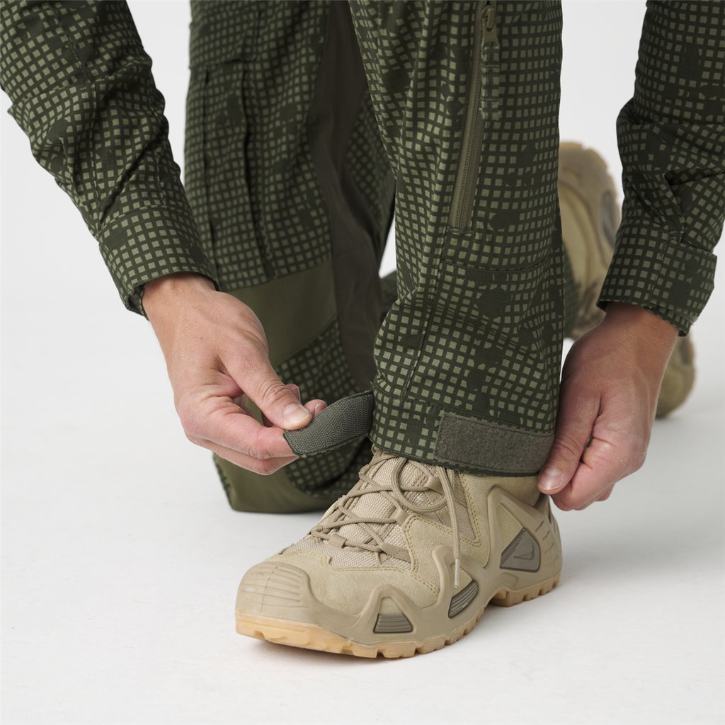 MCDU Pants - Desert Night Camo / Olive Green A — Helikon-Tex