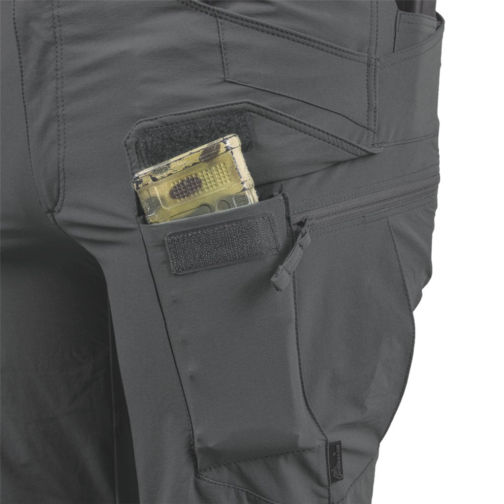 OTS (Outdoor Tactical Shorts) 11"® - VersaStrecth® Lite - Ash Grey / Black A — Helikon-Tex