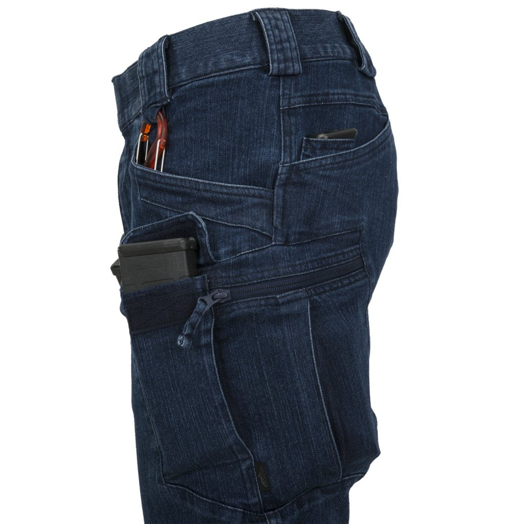 UTS® (Urban Tactical Shorts®) 11'' - Denim Stretch - Marine Blue — Helikon-Tex