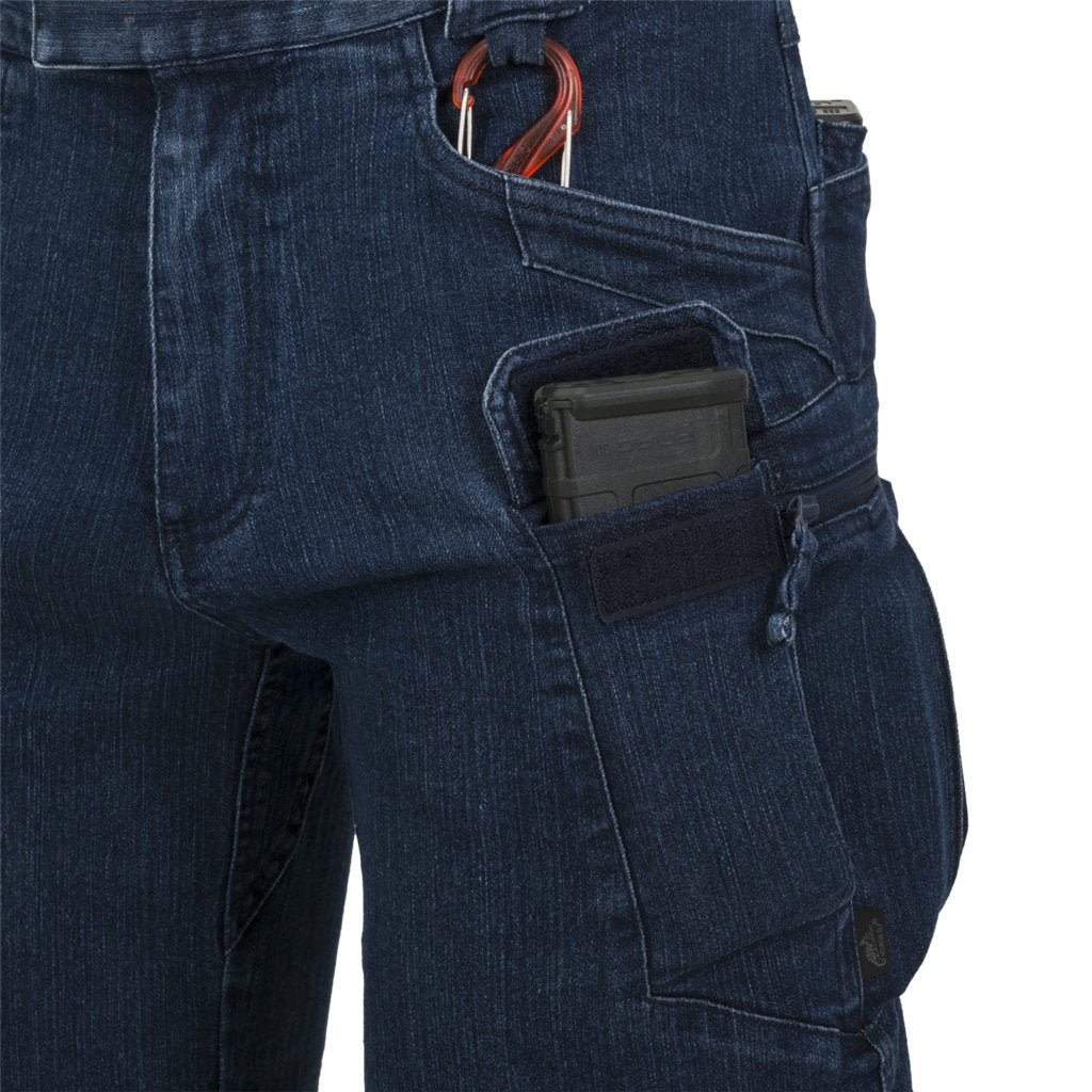 UTS® (Urban Tactical Shorts®) 11'' - Denim Stretch - Marine Blue — Helikon-Tex