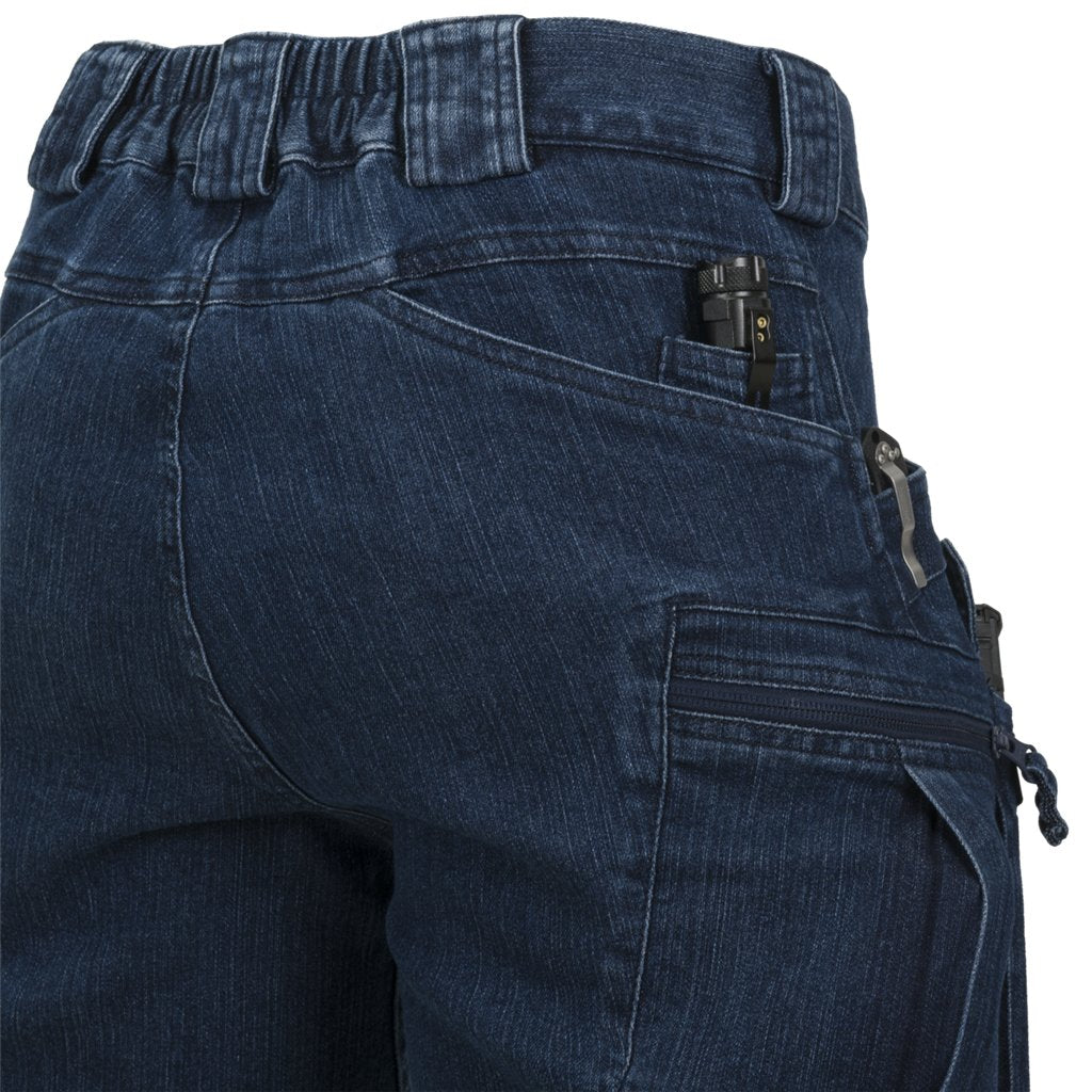 UTS® (Urban Tactical Shorts®) 11'' - Denim Stretch - Marine Blue — Helikon-Tex