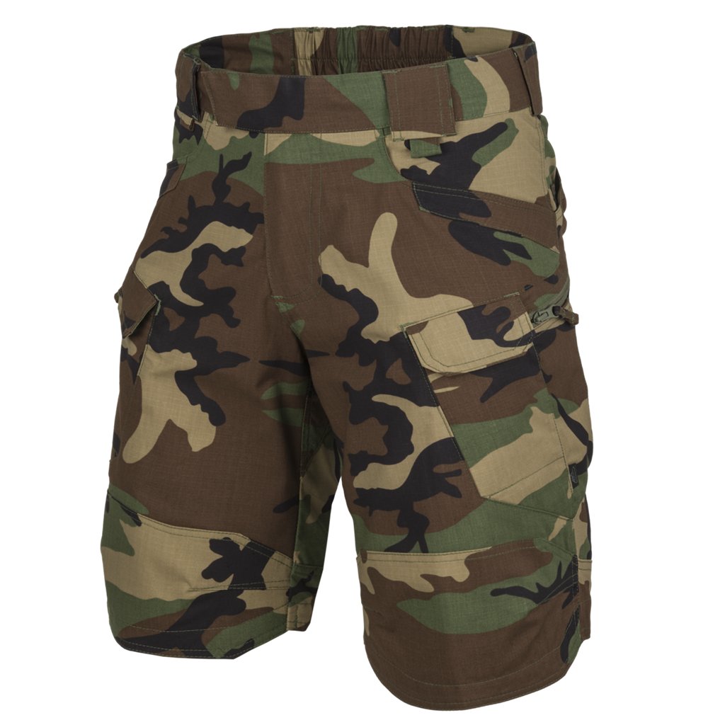 UTS® (Urban Tactical Shorts®) 11'' - PolyCotton Ripstop - US Woodland — Helikon-Tex