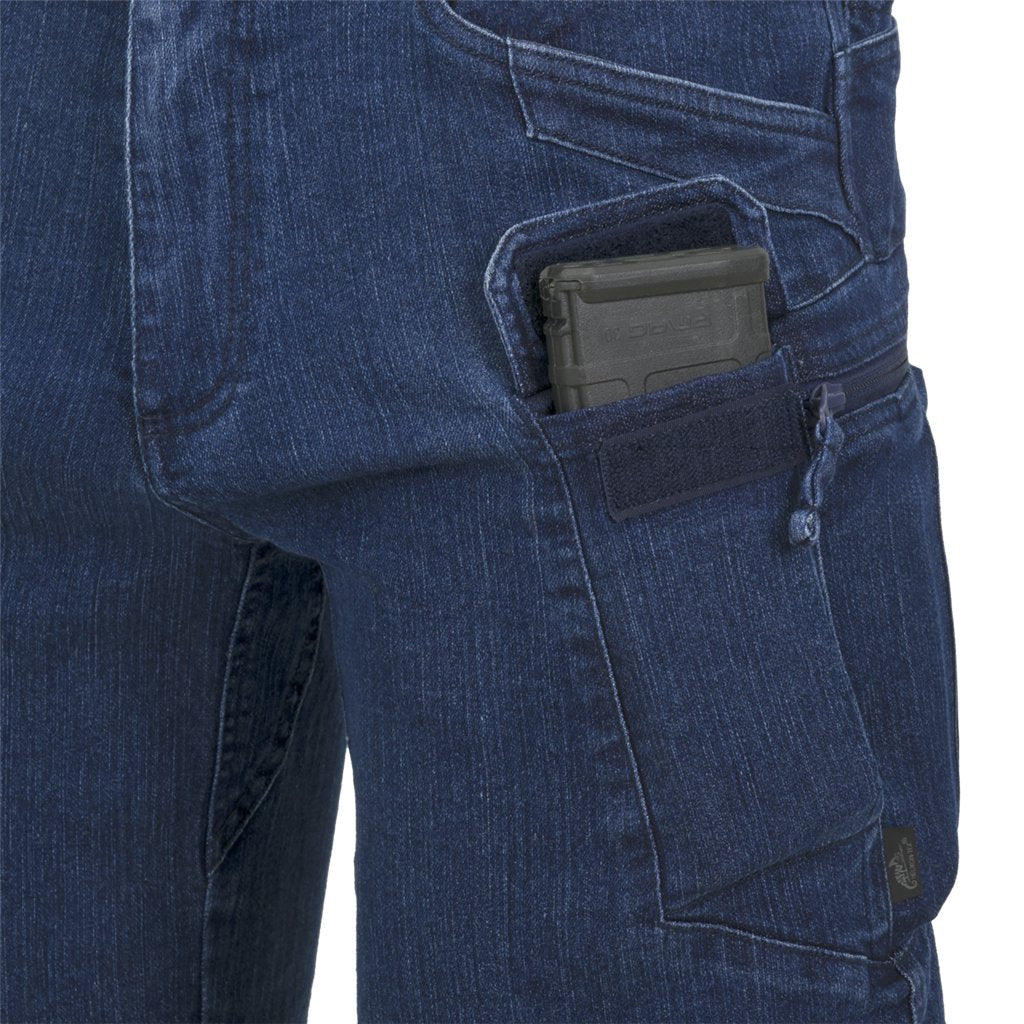 UTP® (Urban Tactical Pants®) - Denim Stretch - Marine Blue — Helikon-Tex
