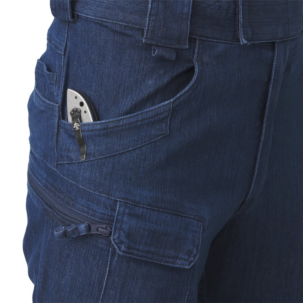 UTP® (Urban Tactical Pants®) - Denim Stretch - Marine Blue — Helikon-Tex