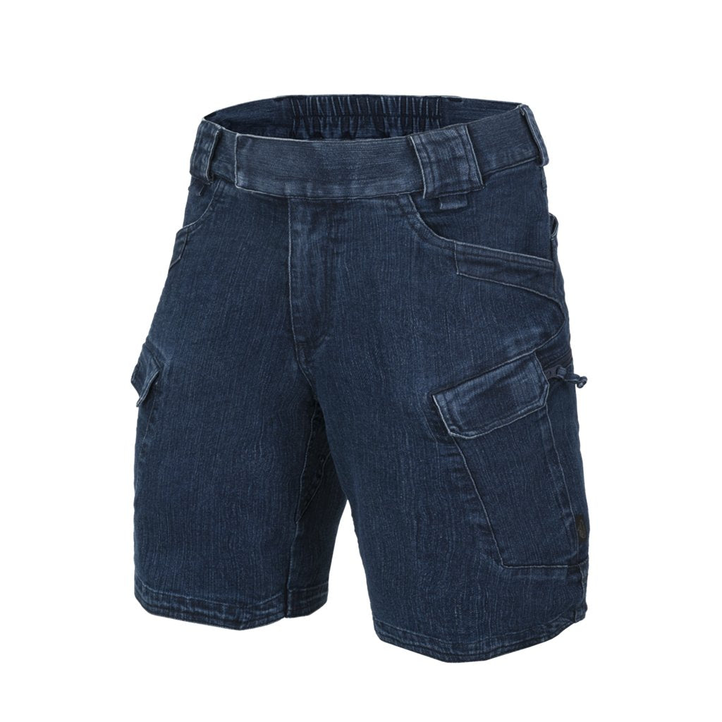 UTS® (Urban Tactical Shorts®) 8.5"® - Denim Stretch - Marine Blue — Helikon-Tex