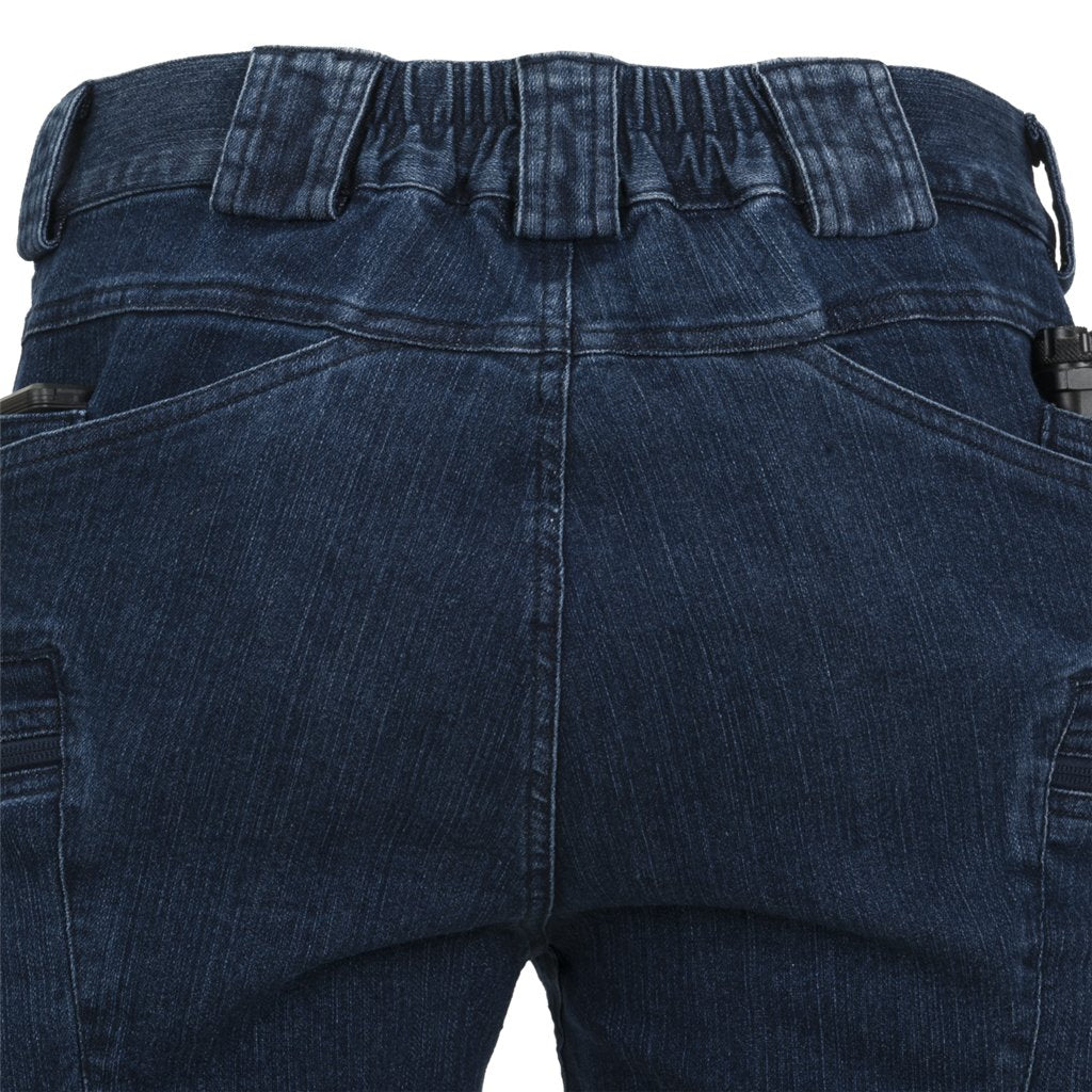 UTS® (Urban Tactical Shorts®) 8.5"® - Denim Stretch - Marine Blue — Helikon-Tex
