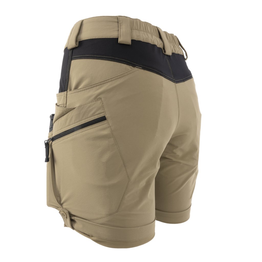 Women's OTP 8'5" Shorts - Taiga Green / Black — Helikon-Tex