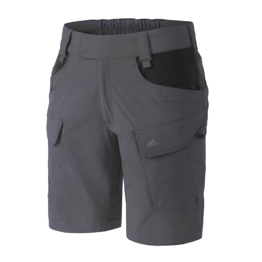 Women's OTP 8'5" Shorts - Shadow Grey / Black — Helikon-Tex