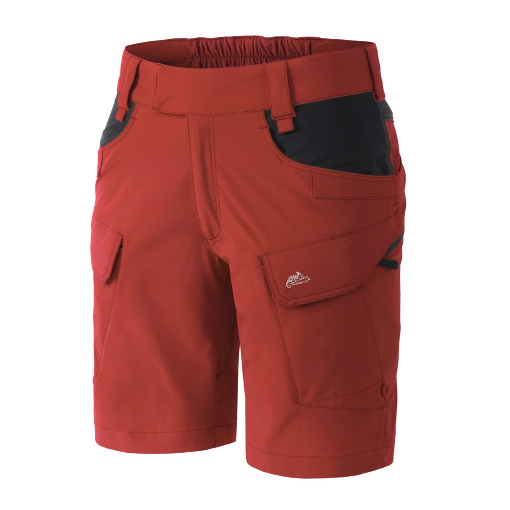 Women's OTP 8'5" Shorts - Crimson Sky / Black — Helikon-Tex