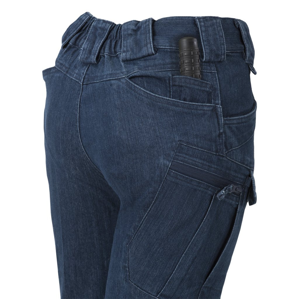 WOMEN'S UTP Resized® (Urban Tactical Pants®) - Denim Stretch - Marine Blue — Helikon-Tex