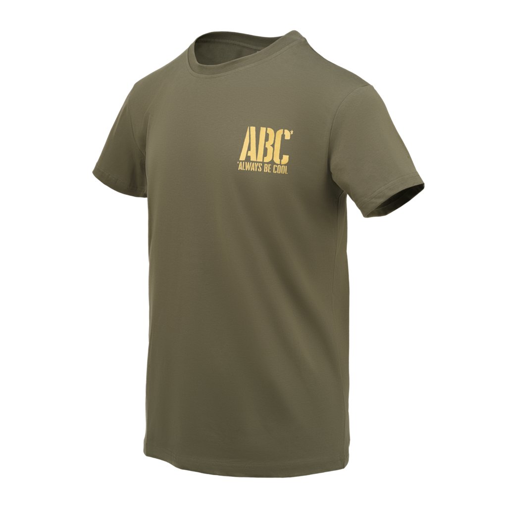 T-shirt (ABC Always Be Cool) - Olive Green — Helikon-Tex