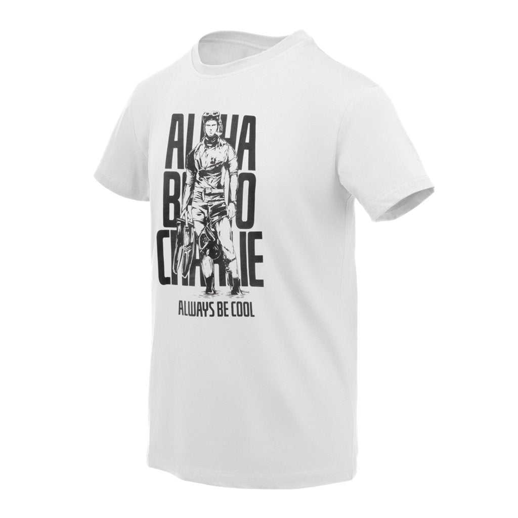 T-shirt (ABC Alfa Bravo Charlie) - White — Helikon-Tex
