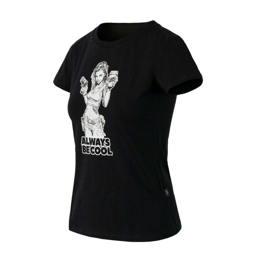 Women's T-shirt (ABC Girl) - Black — Helikon-Tex
