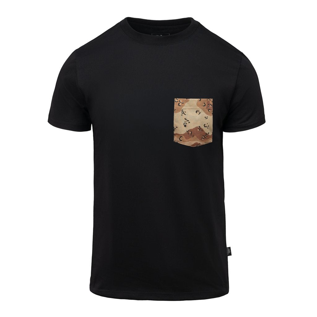 T-shirt (6 Color Desert Pocket) - Black — Helikon-Tex