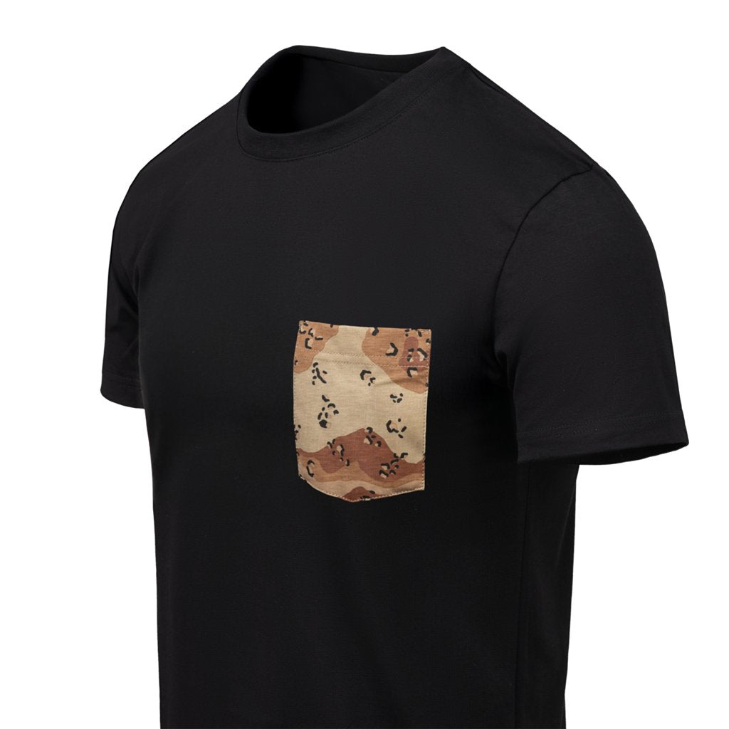 T-shirt (6 Color Desert Pocket) - Black — Helikon-Tex