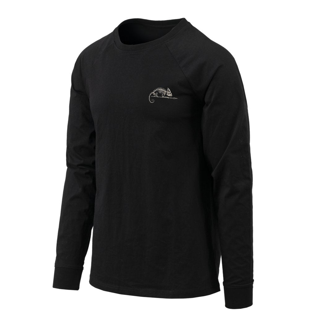 T-shirt Long Sleeve (Helikon-Tex Logo) - Black — Helikon-Tex