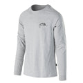 T-shirt Long Sleeve (Helikon-Tex Logo) - Mid Grey Melange — Helikon-Tex